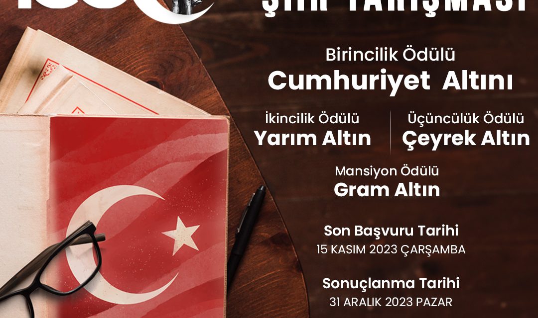 İZMİT BELEDİYESİNİN 100’ÜNCÜ YILA ÖZEL DÜZENLEDİĞİ ULUSAL ŞİİR YARIŞMASININ KAZANANLARI BELLİ OLDU