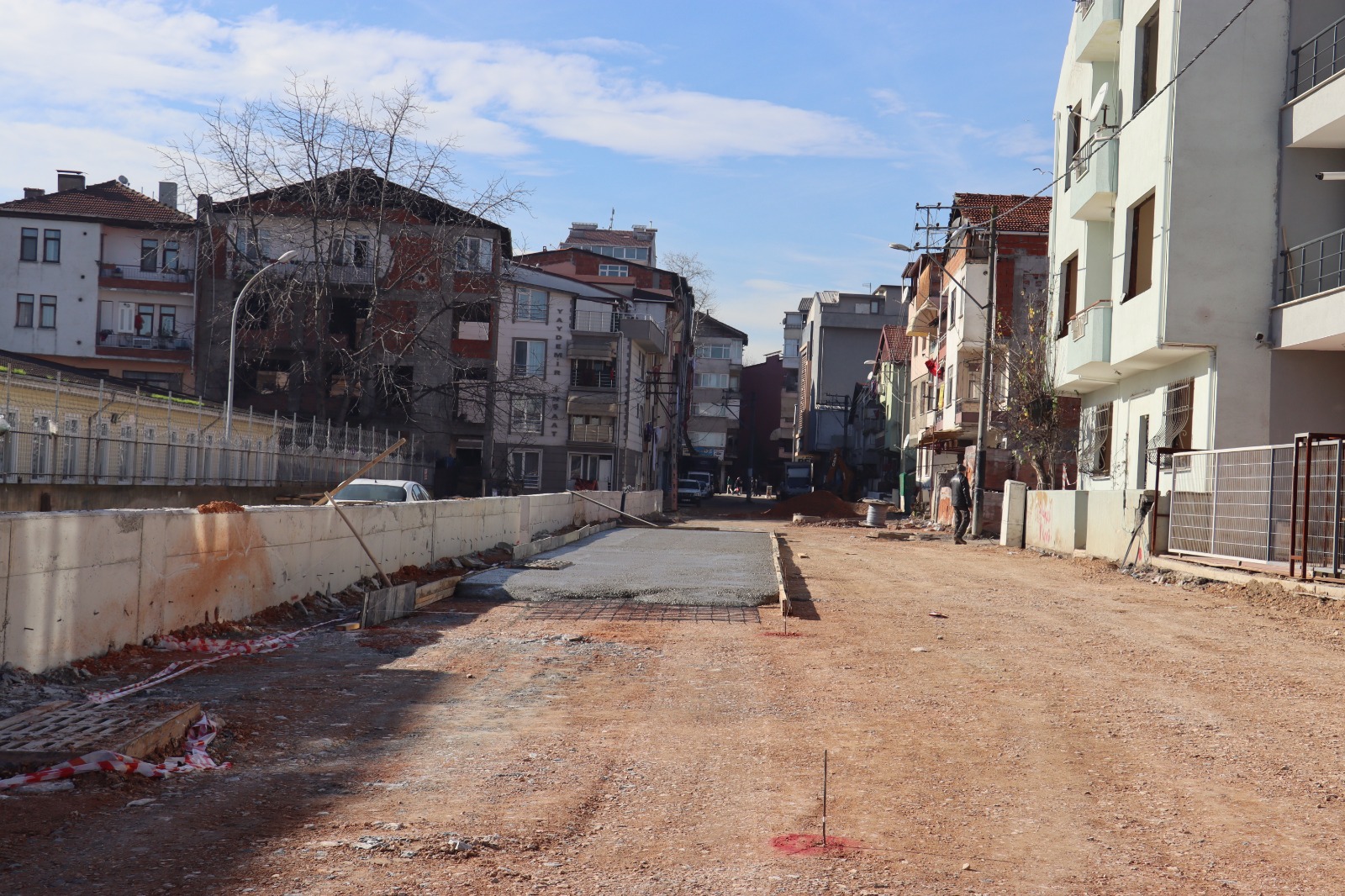 Başkan Hürriyet, Paşa’daki üst yapı çalışmalarını inceledi (3)
