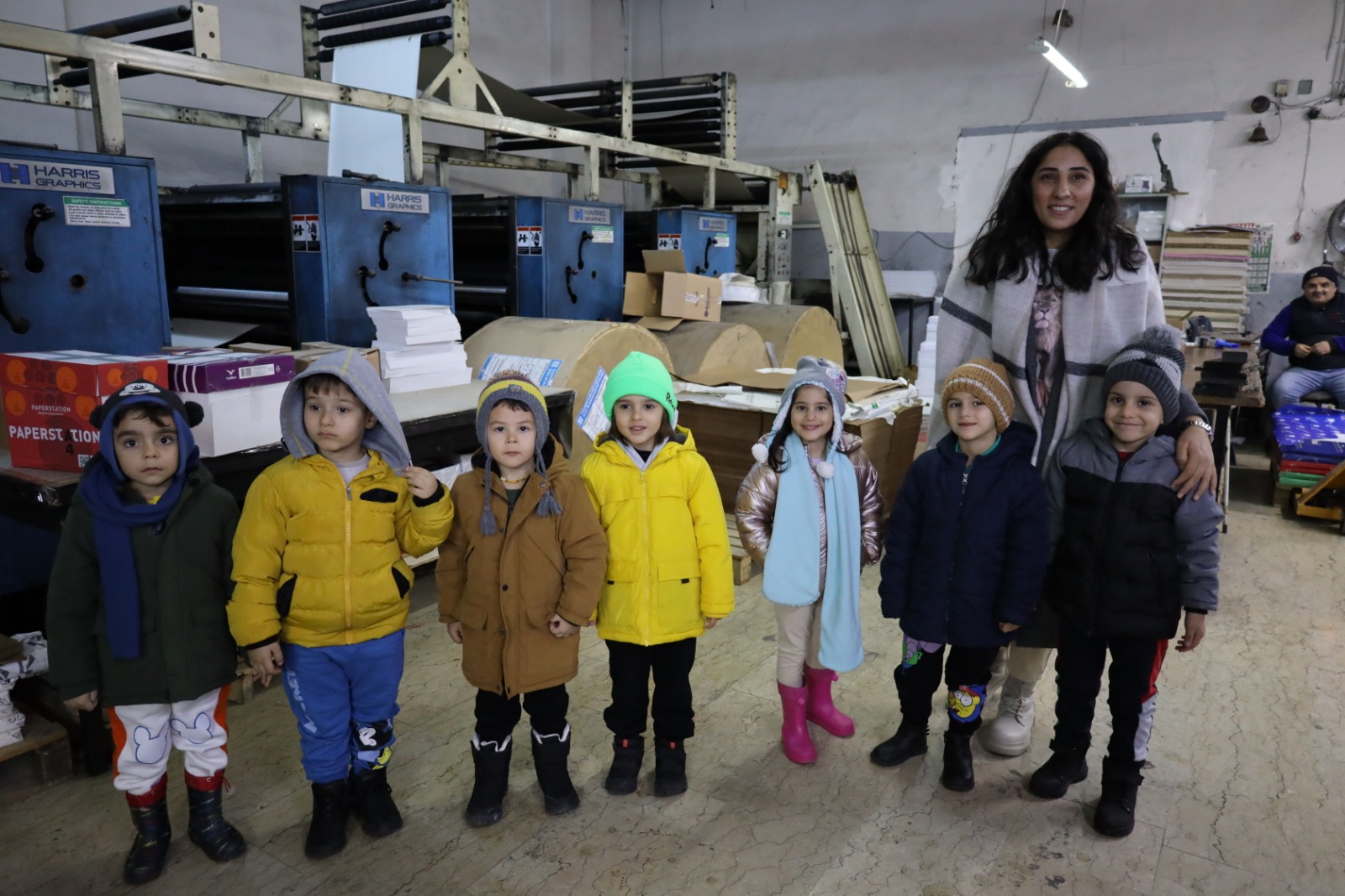Çınar Çocuk Evinin miniklerinden gazetecilere ziyaret (2)