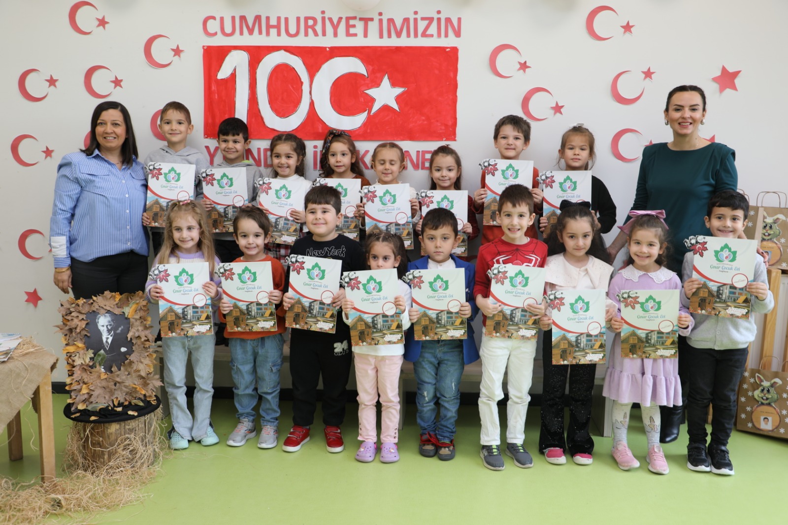 Çınar Çocuk Evlerinde karne heyecanı yaşandı (15)