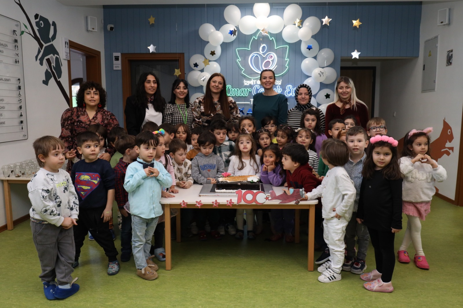 Çınar Çocuk Evlerinde karne heyecanı yaşandı (21)