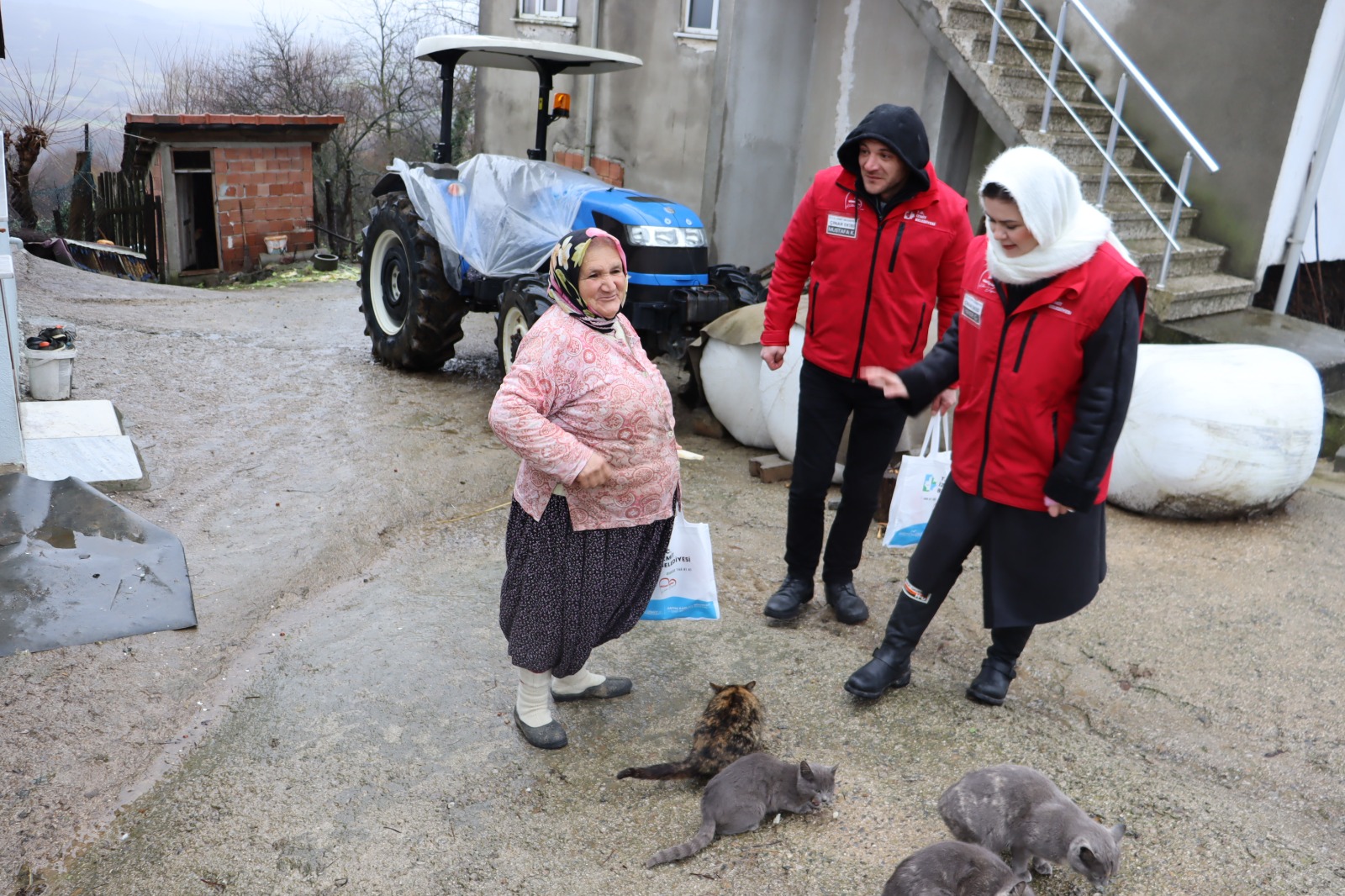 Çınar Ekibi, Balören Köyü’nde çalmadık kapı bırakmadı (6)