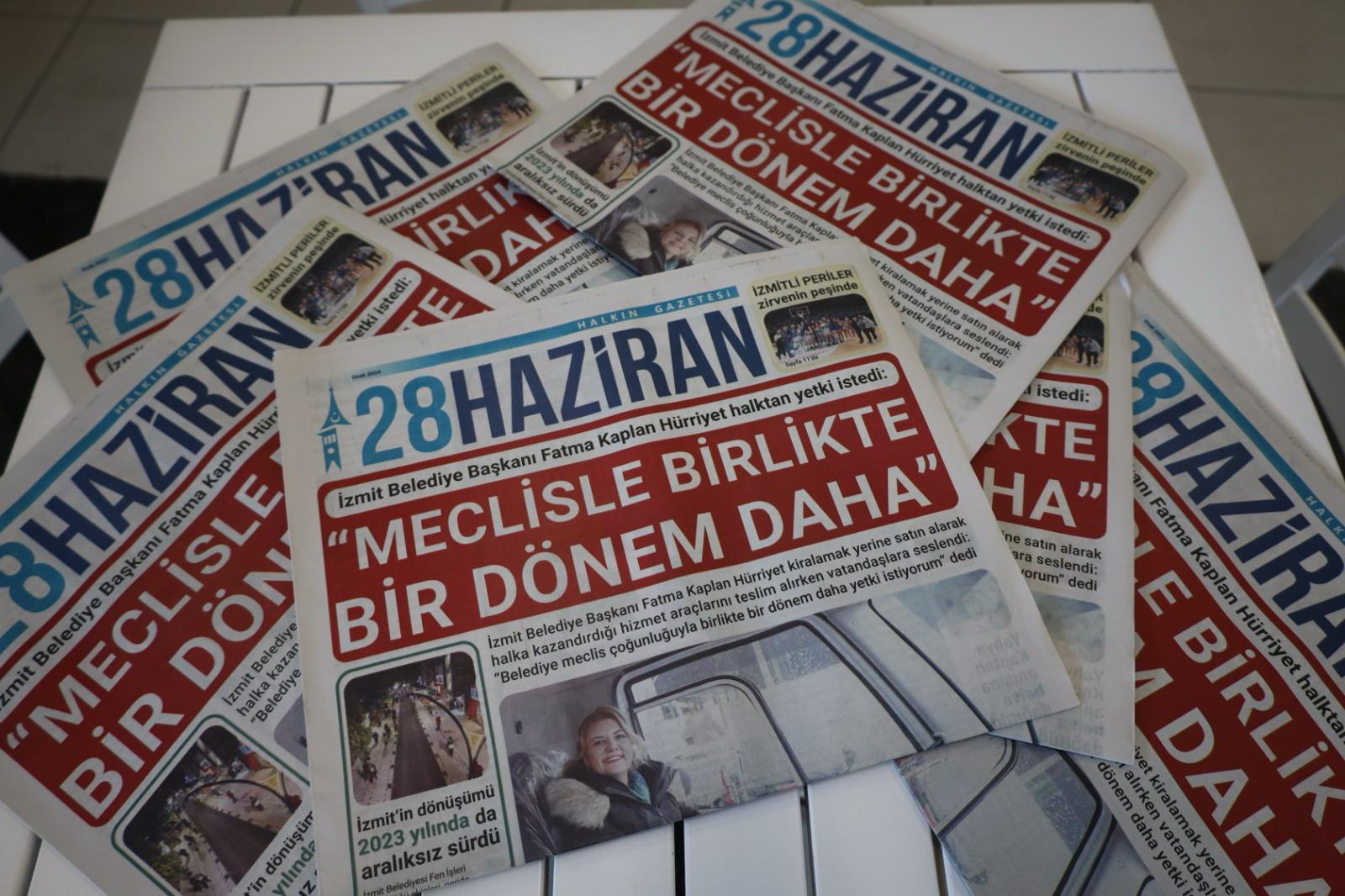 28 Haziran Gazetesinin yeni sayisi Izmitlilerin ellerinde (6)