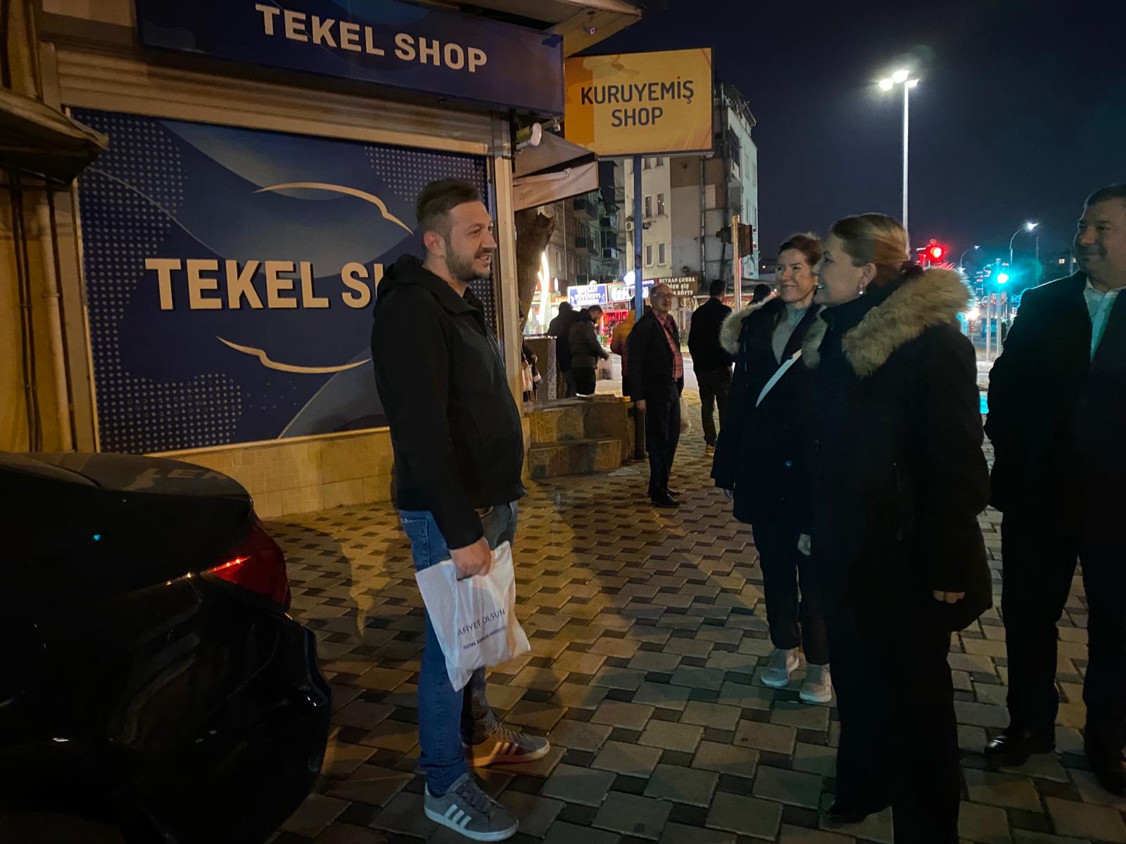 Başkan Hürriyet, Kuruçeşme’de emekçileri ziyaret etti (3)