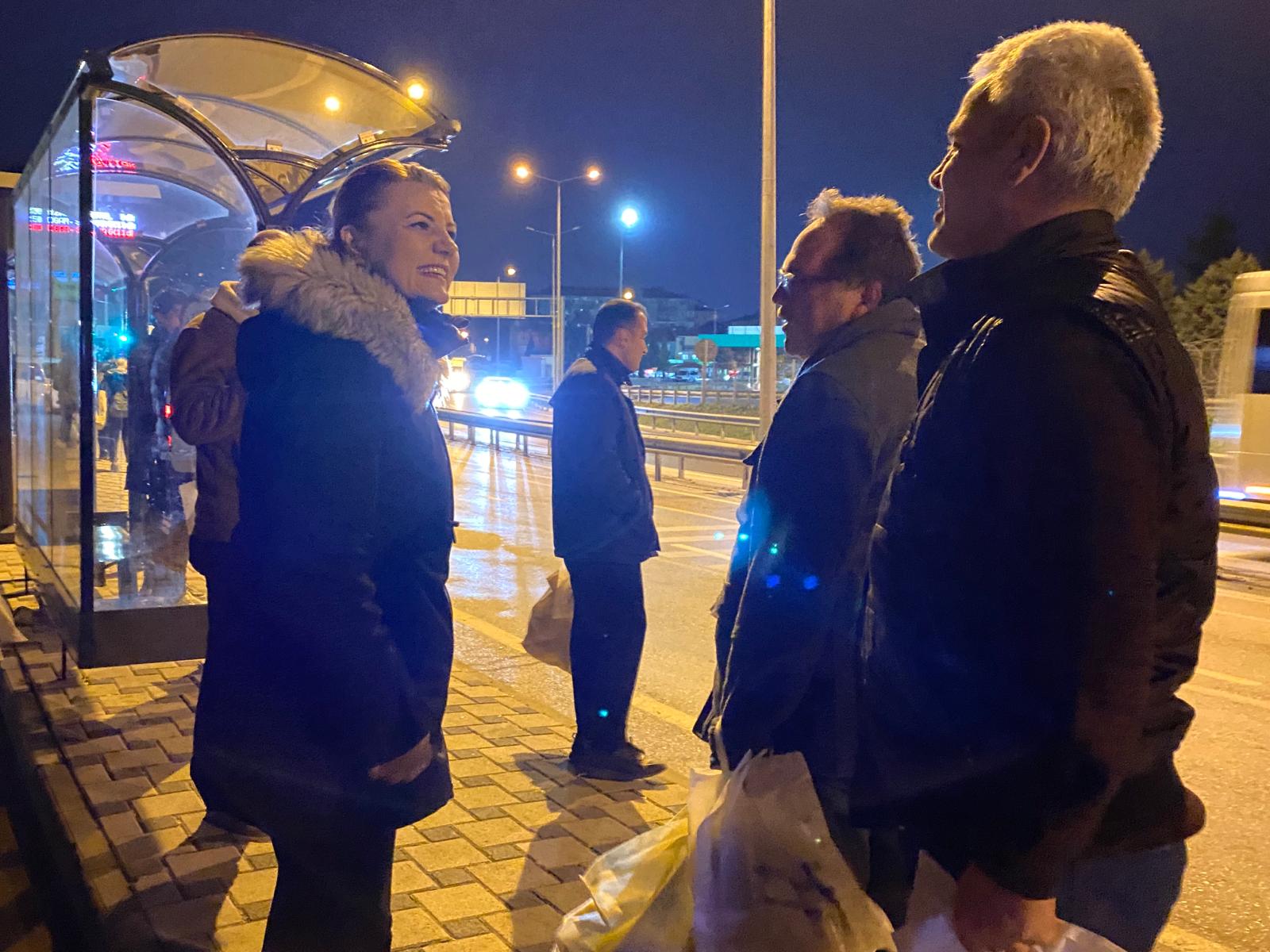 Başkan Hürriyet, Kuruçeşme’de emekçileri ziyaret etti (6)