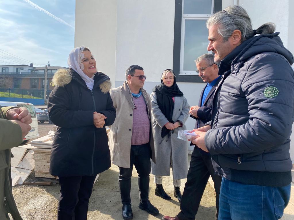 Başkan Hürriyet cami cemaatiyle buluştu (7)