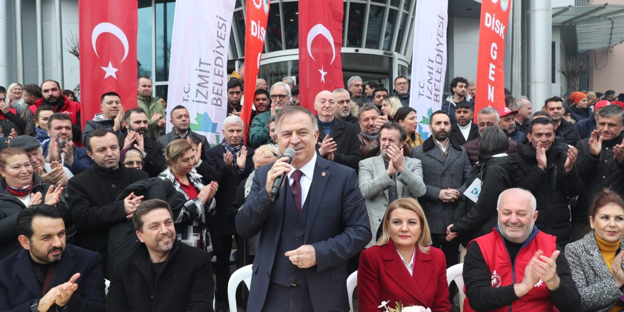 CHP GENEL BAŞKAN YARDIMCISI GÖKAN ZEYBEK: İZMİT’İ 5 YIL DAHA FATMA BAŞKAN YÖNETECEK