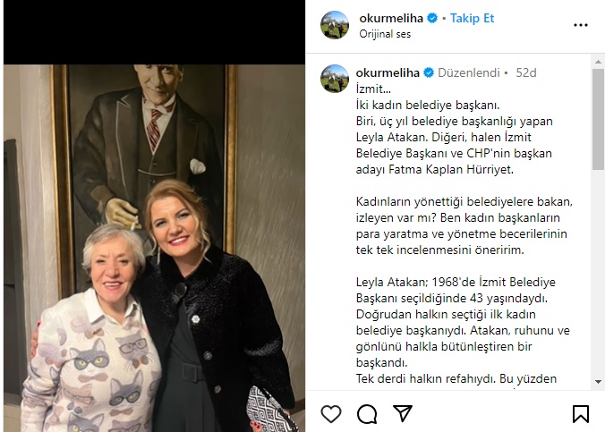 Gazeteci Meliha Okur Leyla Hanım filmini gönül ister ki tüm kadınlar izlesin (2)