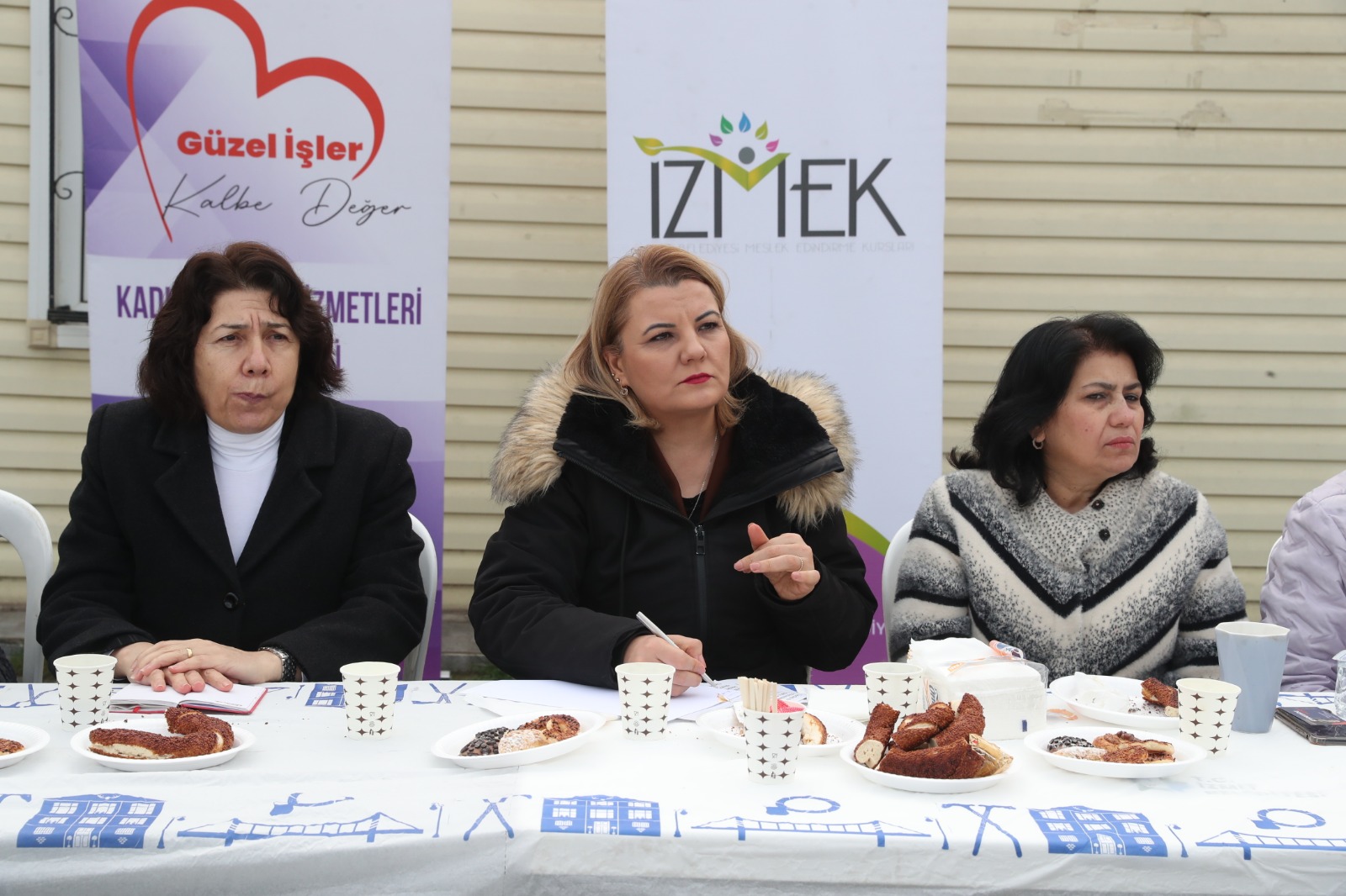Hürriyet İZMEK'in kursiyerleriyle buluştu (6)