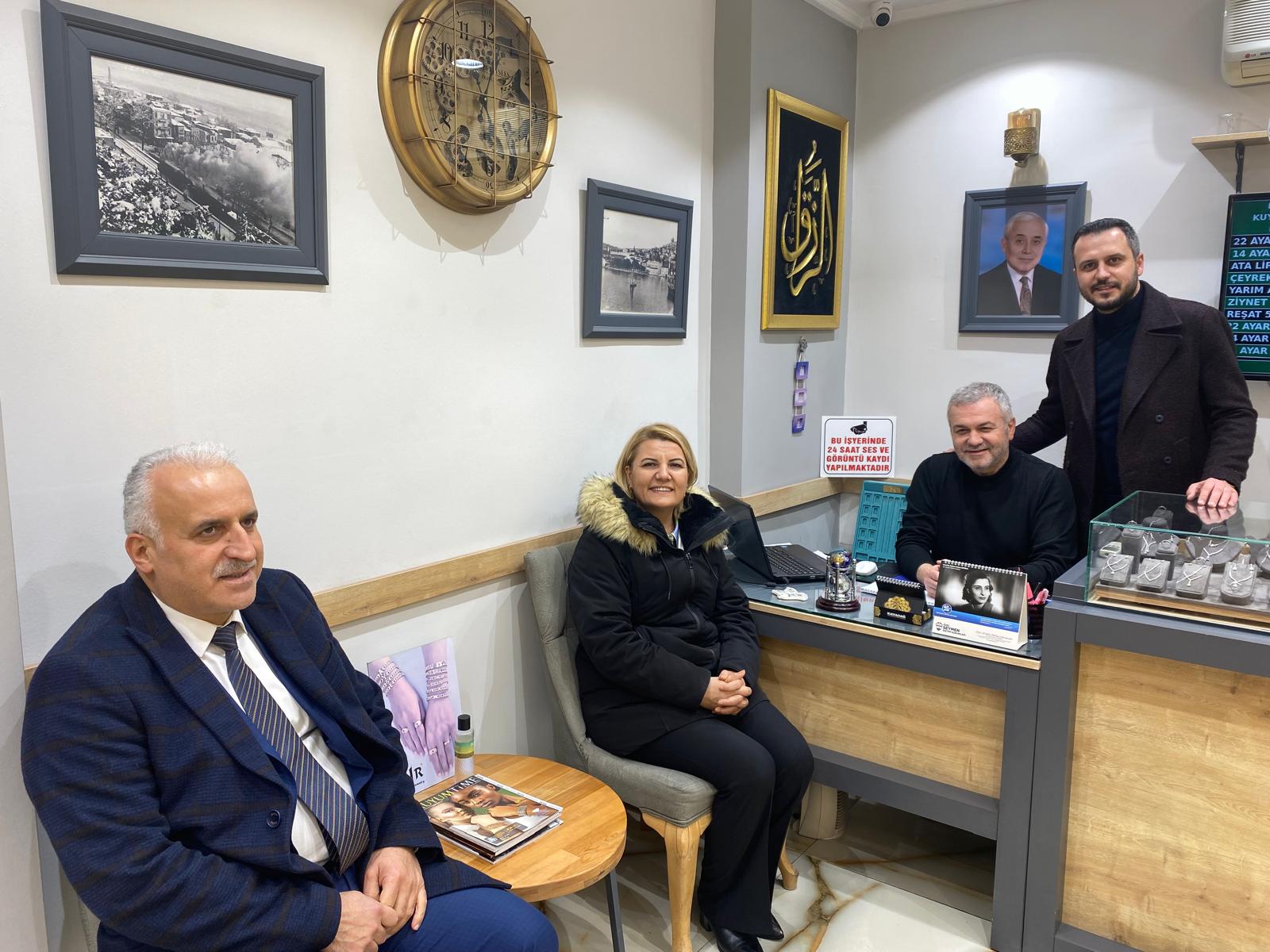 Başkan Hürriyet, Kuyumcular Çarşısı esnafıyla buluştu (2)