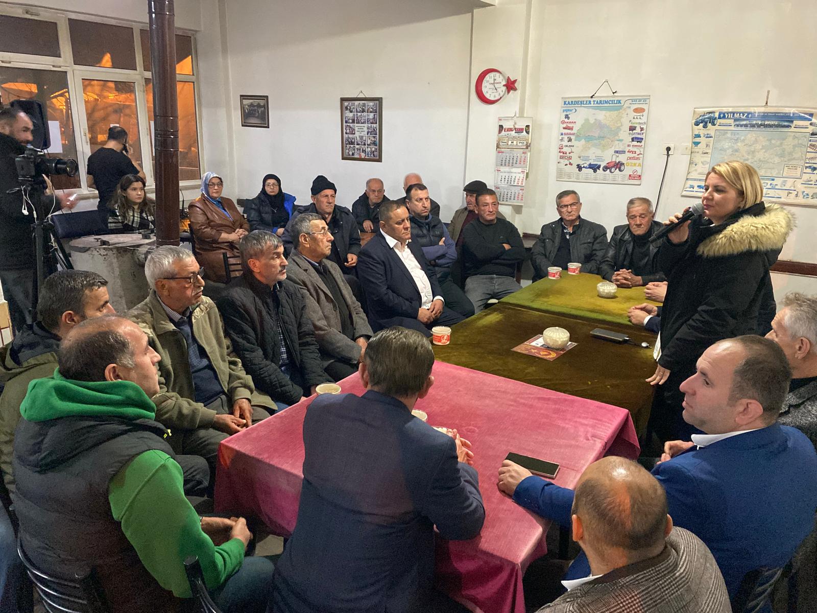 Başkan Hürriyet Sapakpınarlılara hizmetleri anlattı (3)