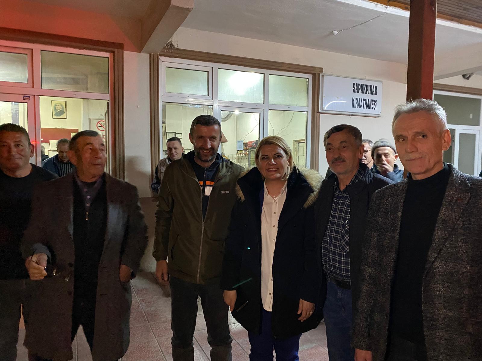 Başkan Hürriyet Sapakpınarlılara hizmetleri anlattı (4)