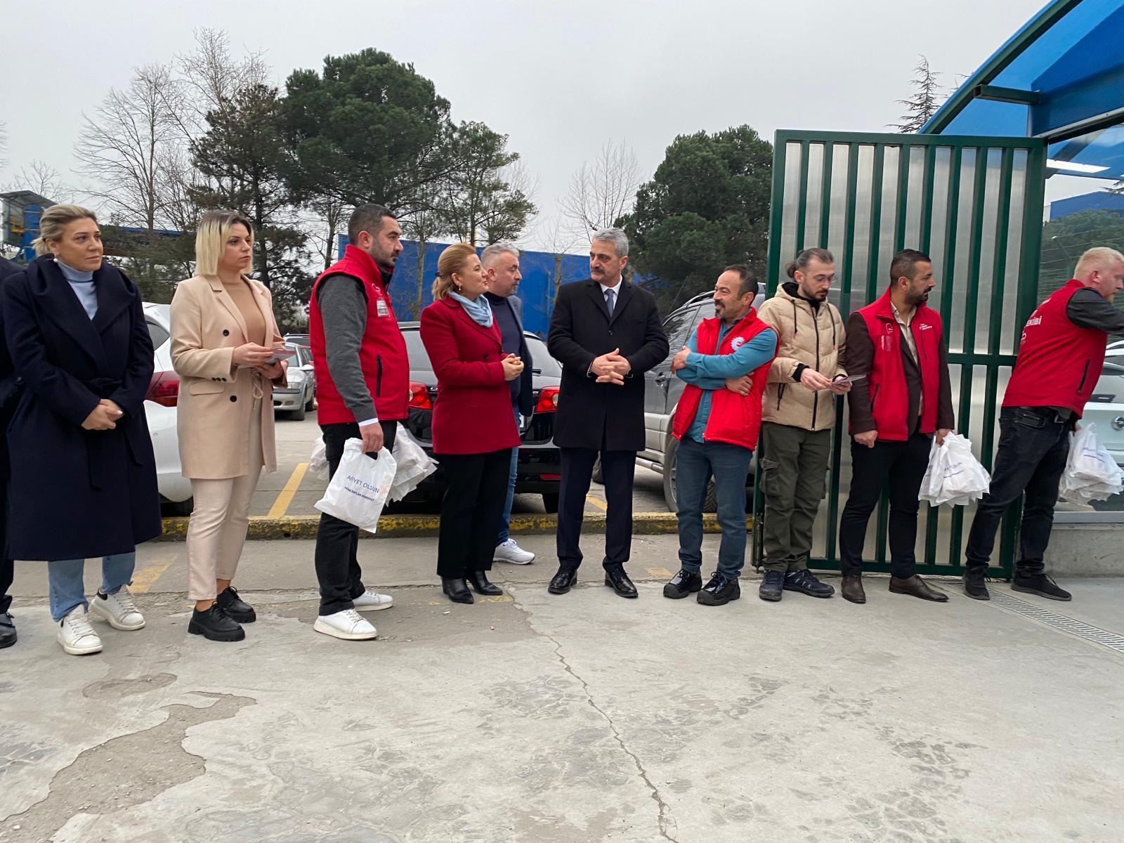 Başkan Hürriyet, geleneksel işçi ziyaretlerine Bekaert'te devam etti (2)