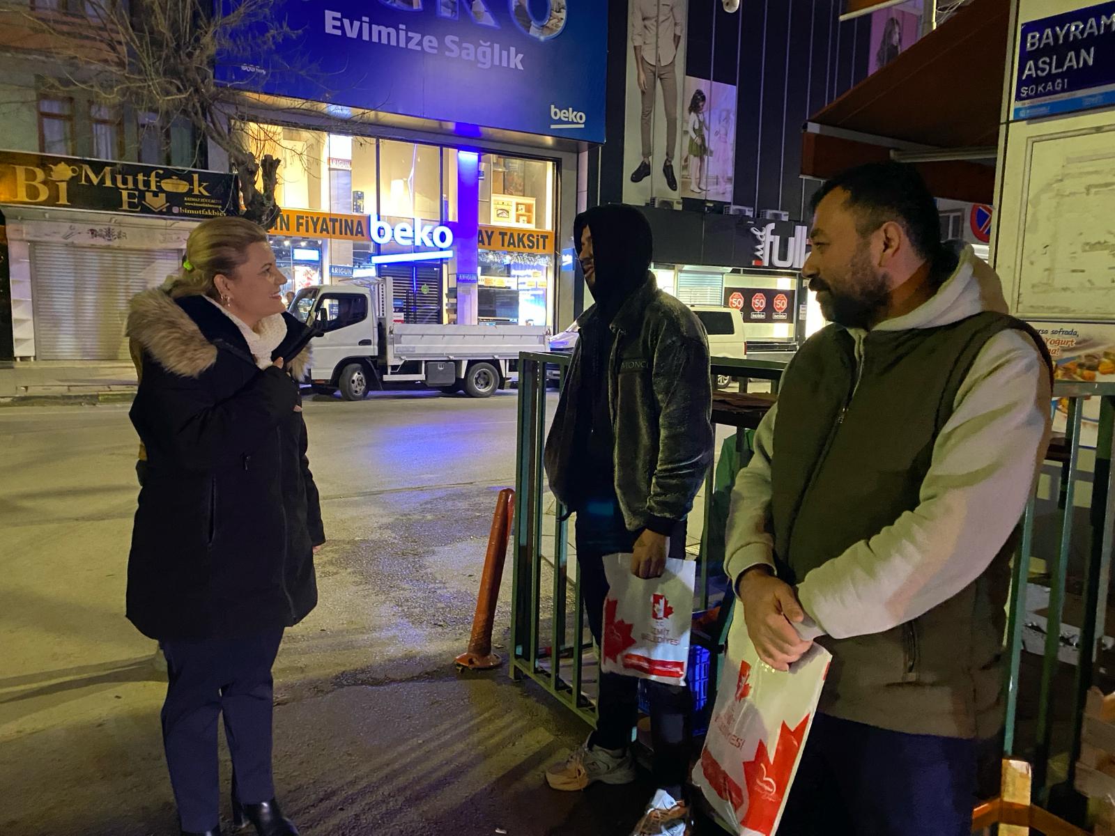 Geleneği bozmayan Başkan Hürriyet, Bekirdere’de işçilerle buluştu (3)