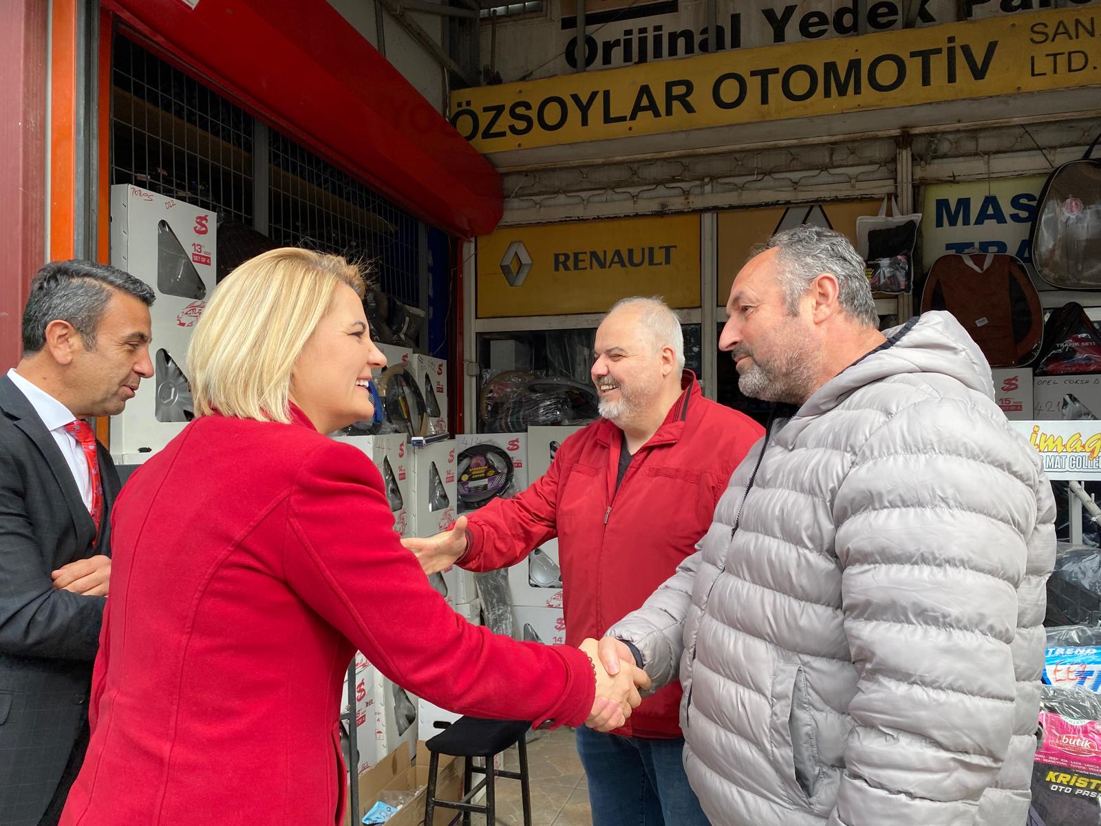 Hürriyet, mesaiye İzmit Sanayi Sitesi esnafını ziyaret ederek başladı (4)