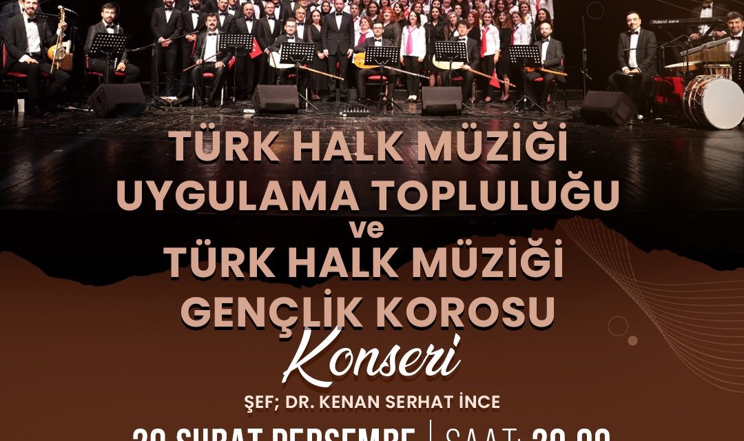 İZMİT BELEDİYESİ KOROLARI, YARIN AKŞAM TÜRK HALK MÜZİĞİ ZİYAFETİ YAŞATACAK