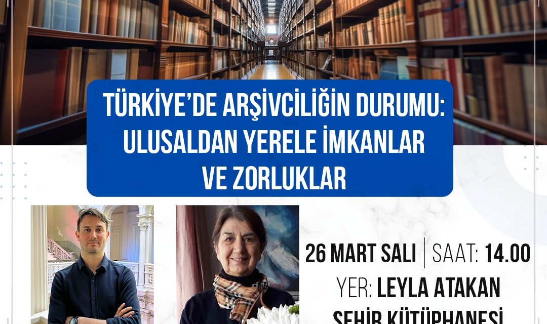 İZMİT BELEDİYESİ, KÜTÜPHANELER HAFTASI’NDA ARŞİVCİLİK PANELİ DÜZENLEYECEK