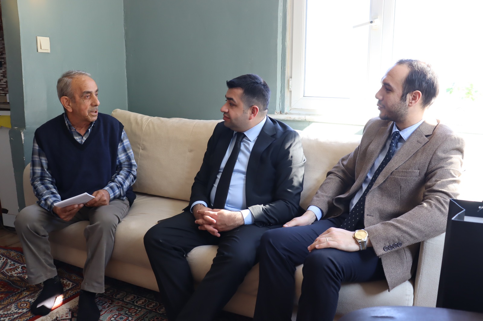 İzmit Belediyesi koordinatörleri, gazi ziyaretlerine devam ediyor (4)