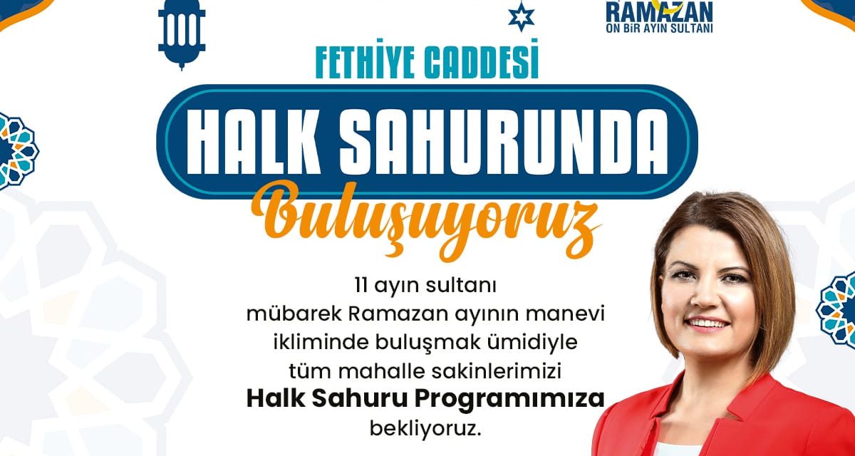 İZMİTLİLER BU GECE SAHUR SOFRASINDA BULUŞACAK