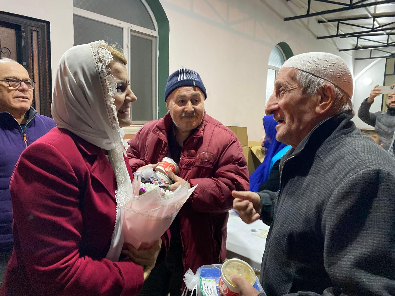 Nene Hatun Camii Dernek Baskanindan Baskan Hürriyet'e tesekkür (1)