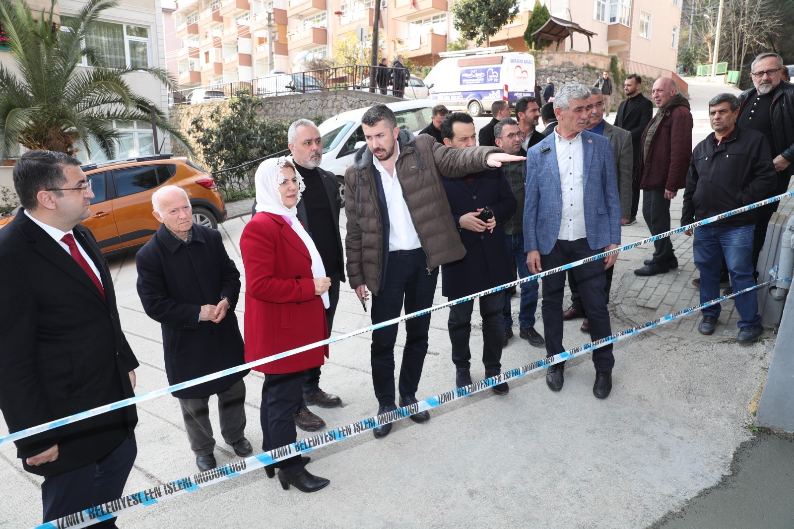 başkan incelemede