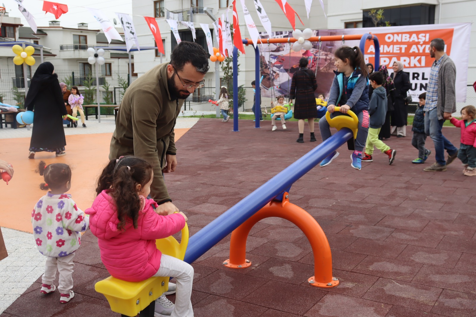 Hatipköy Onbaşı Ahmet Aydın Parkı açıldı (1)