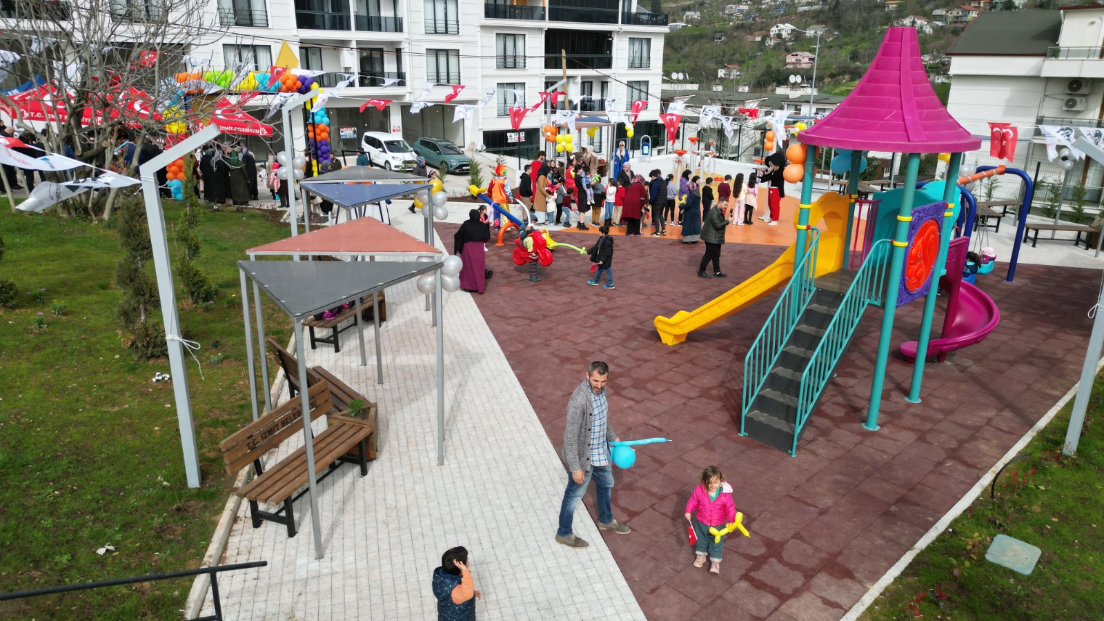 Hatipköy Onbaşı Ahmet Aydın Parkı açıldı (4)