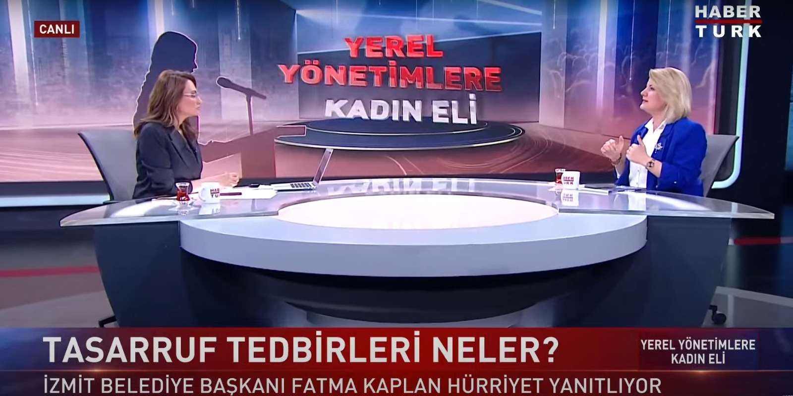 Başkan Hürriyet Habertürk'e konuk oldu (2)