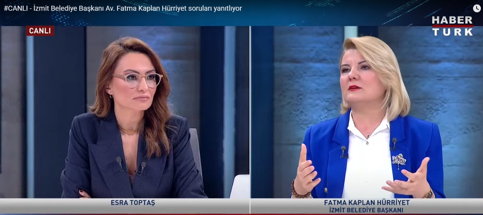 Başkan Hürriyet Habertürk'e konuk oldu (4)