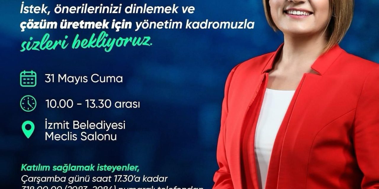 BAŞKAN HÜRRİYET, HALK BULUŞMALARINA BAŞLIYOR!