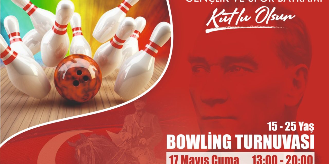 İZMİT BELEDİYESİ, 19 MAYIS KUTLAMALARINA BOWLİNG GENÇLİK TURNUVASI İLE BAŞLIYOR