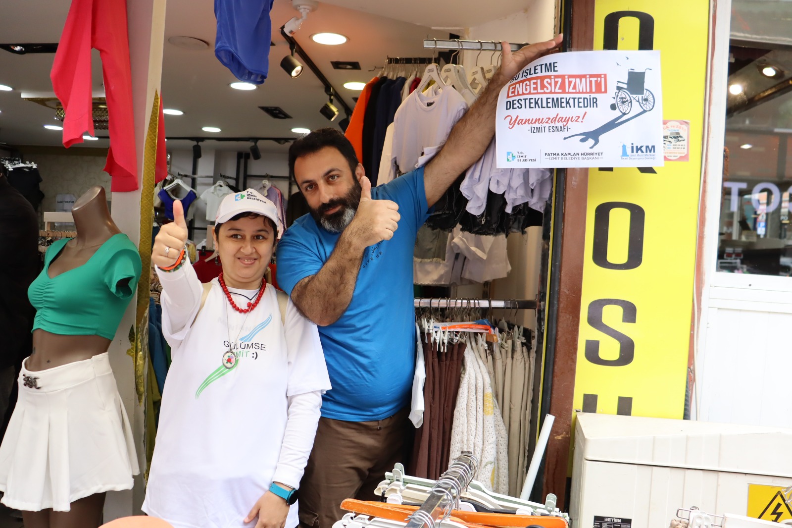 İzmit Belediyesi, Engelliler Haftasında özel çocuklarımızla esnafı buluşturdu (8)