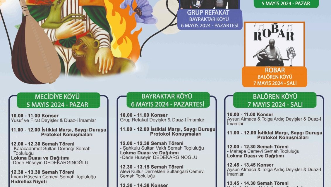 İZMİT BELEDİYESİ, GELENEKSEL HIDIRELLEZ ŞENLİKLERİ İLE BAHARI KARŞILAYACAK