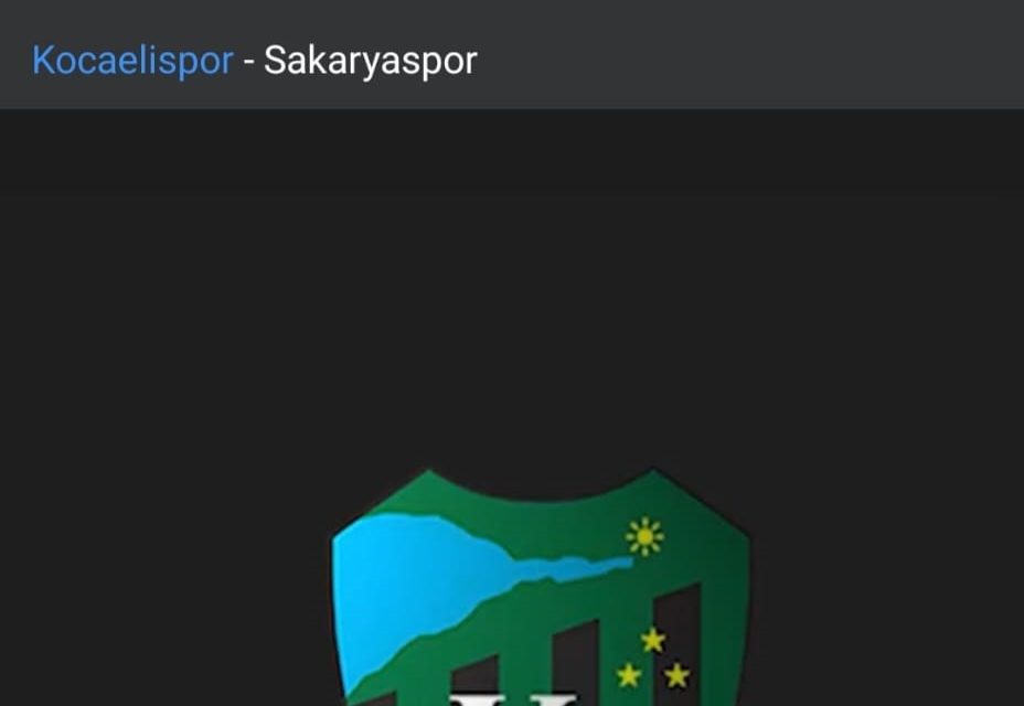 İZMİT BELEDİYESİNDEN ÖNEMLİ MAÇ ÖNCESİNDE KOCAELİSPOR’A DESTEK
