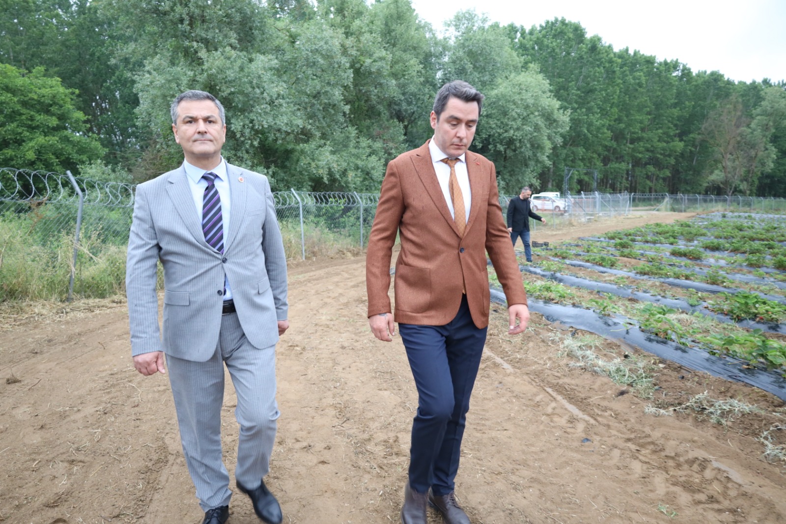 Lütfü Obuz alanda incelemelerde bulunarak personelden bilgi aldi (3)