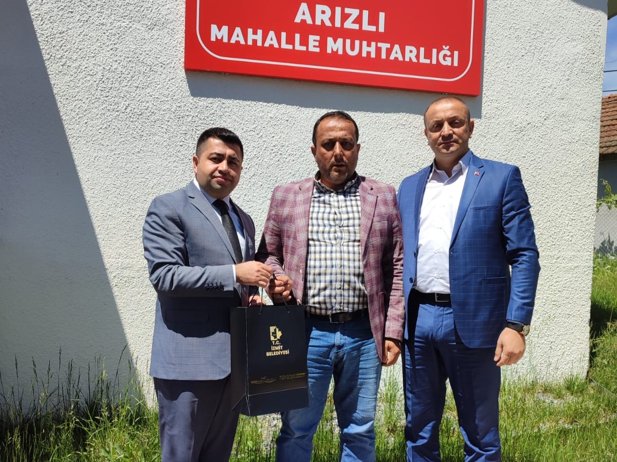 Muhtarlık ziyaretleriyle İzmit'te dayanışma artıyor (4)