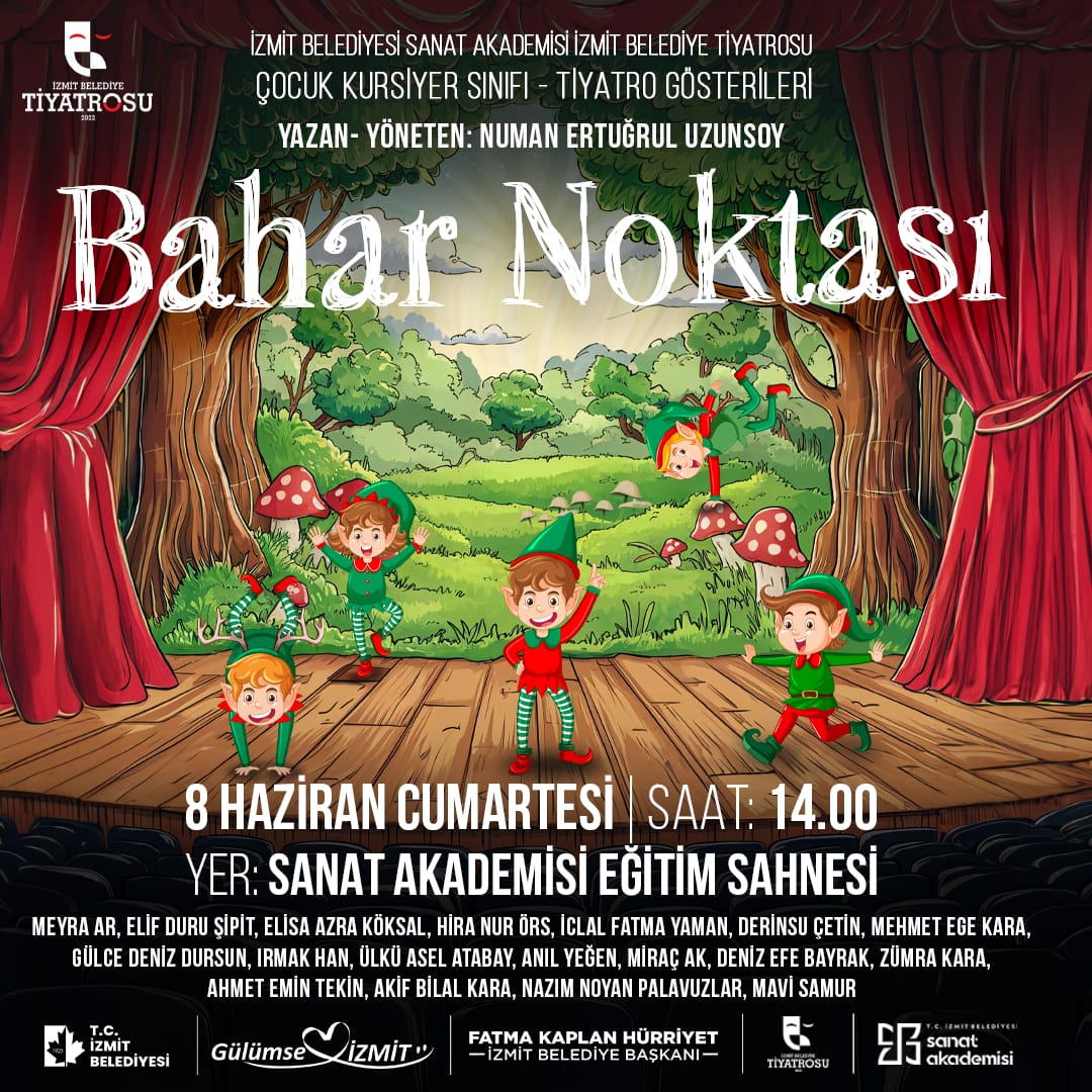 Izmit Sanat Akademisi kursiyerleri Tiyatro Festivali ile Izmitlilerle bulusuyor (1)