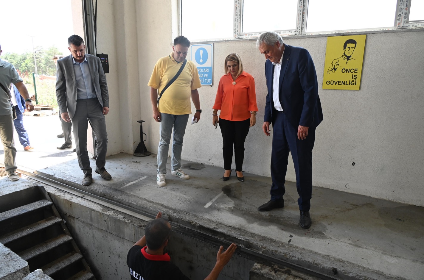 Baskan Hürriyet, Bozüyükün halkçi Boztram projesini yerinde inceledi (5)