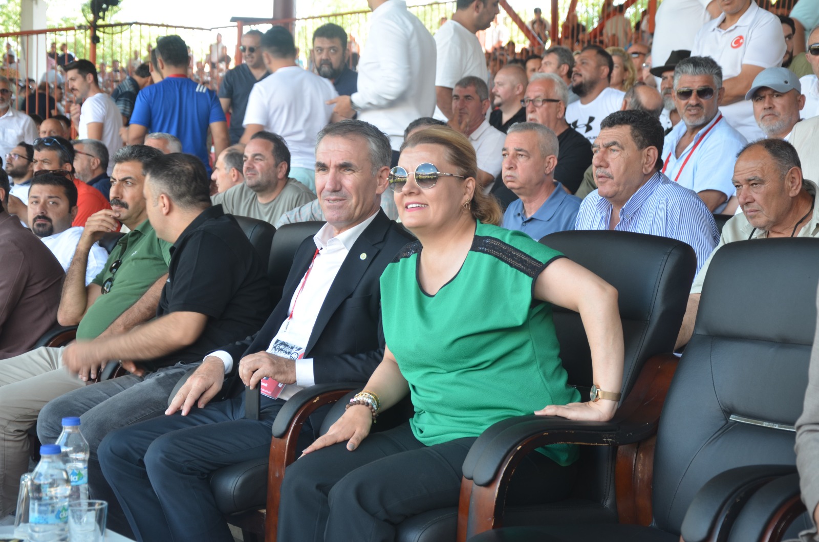 Başkan Hürriyet, Edirne Kırkpınar'da Kocaelili Pehlivanları Kutladı (5)