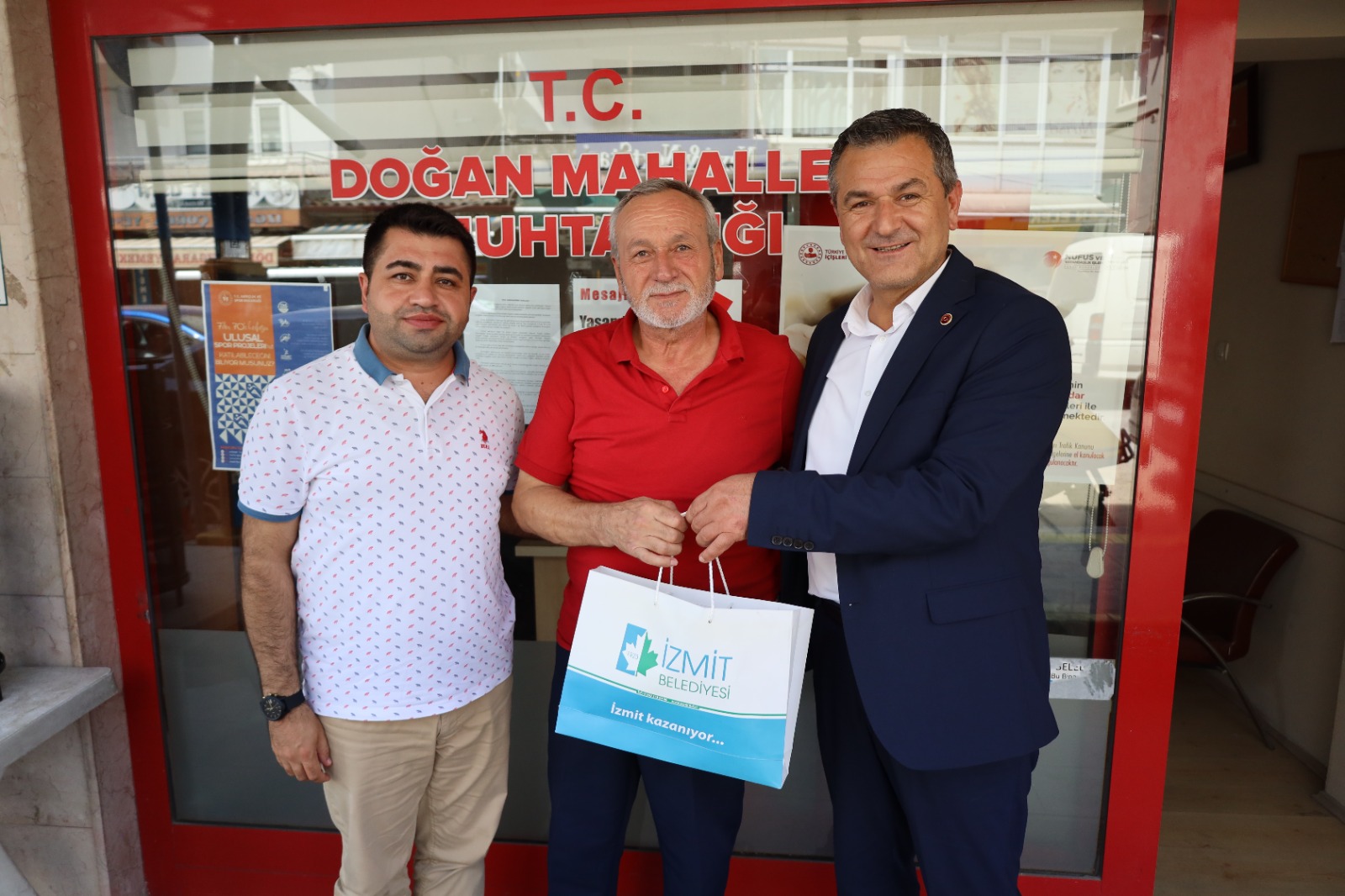 İzmit Belediyesi Kuruçeşme’de muhtarlarla buluştu (2)