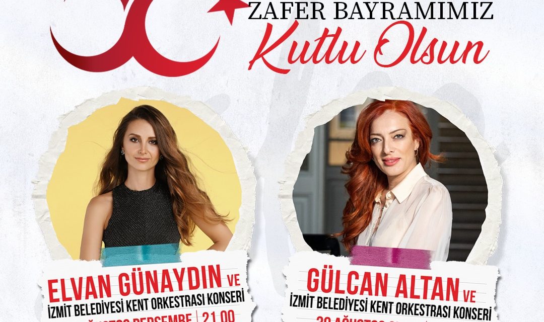 İZMİT BELEDİYESİ 30 AĞUSTOS’U BÜYÜK BİR COŞKUYLA KUTLAYACAK