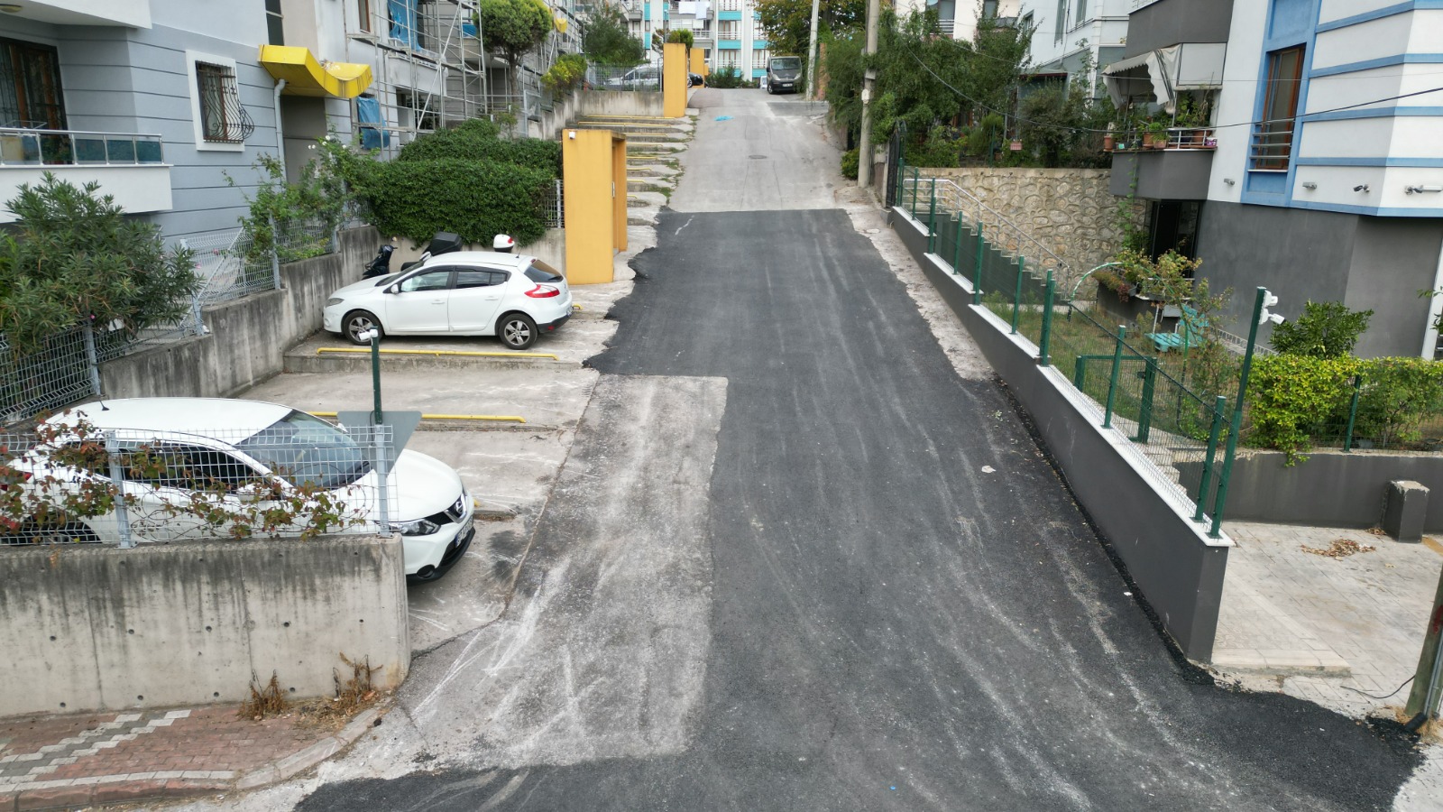 İzmit Belediyesi Orhan Mahallesindeki asfalt çalışmasını tamamladı (3)