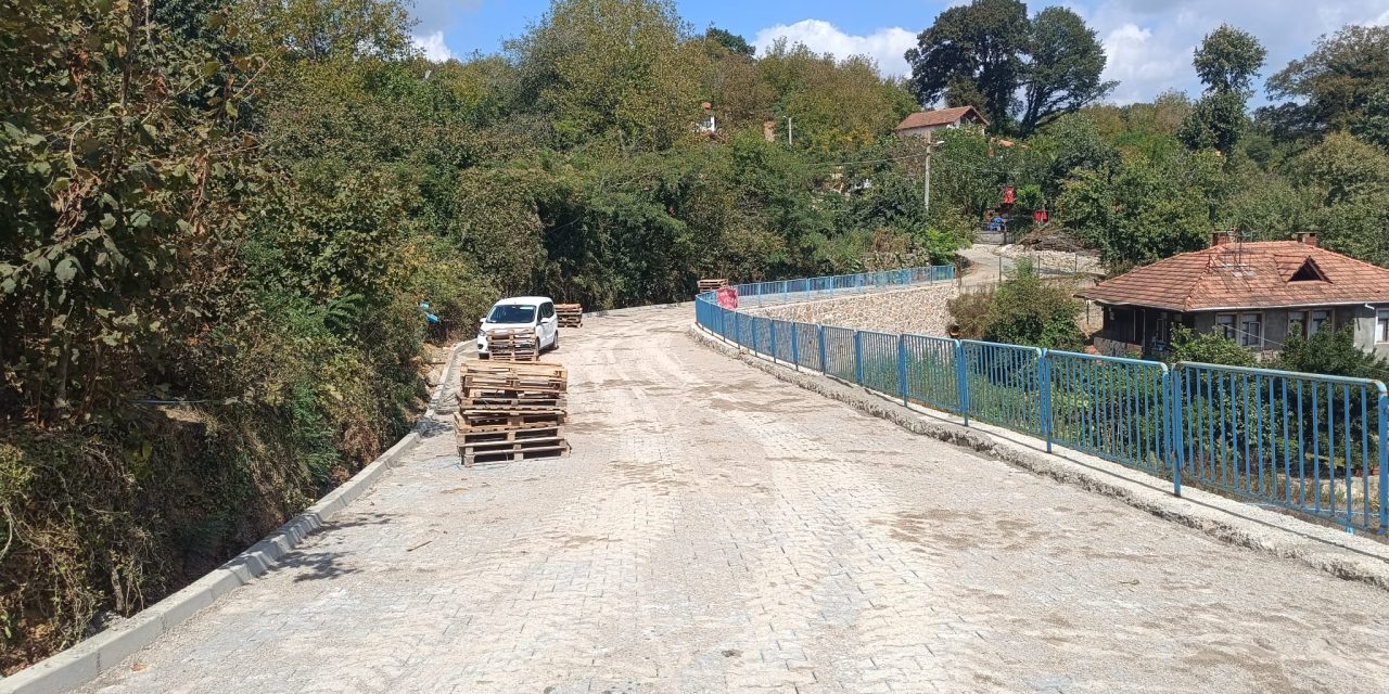 İZMİT BELEDİYESİNDEN AKMEŞE CUMHURİYET MAHALLESİNE PARKE YOL