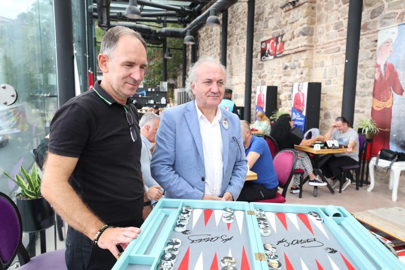 Kapanca Sokak Festivali Tavla Turnuvasi basladi (1)