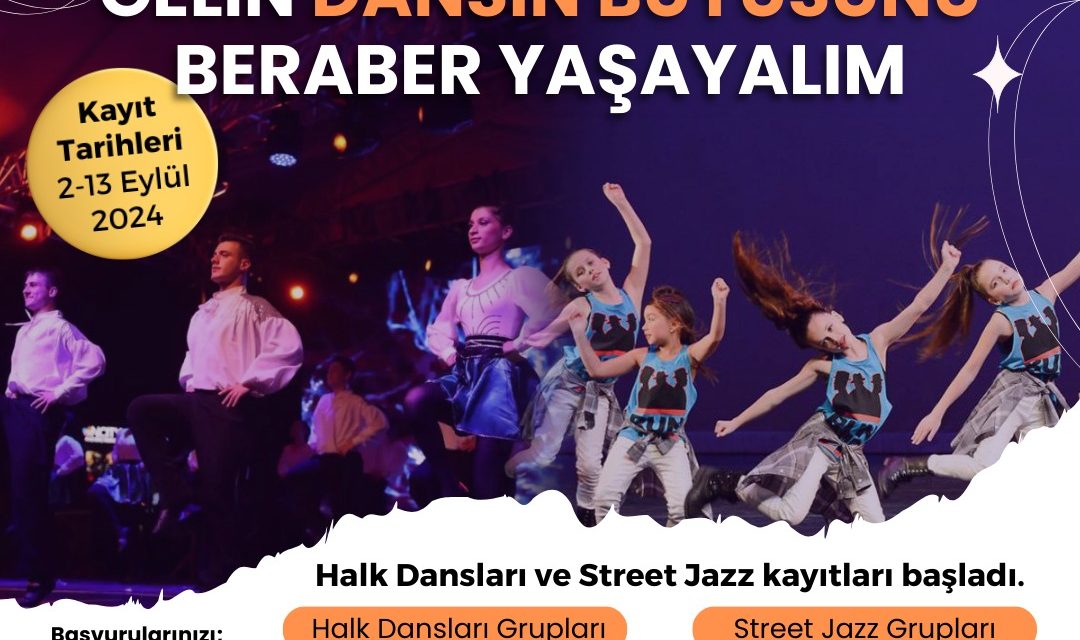 “İZMİT DANS EDİYOR” SAHNE İZMİT HALK DANSLARI TOPLULUĞU İÇİN ÜCRETSİZ KAYITLAR BAŞLADI