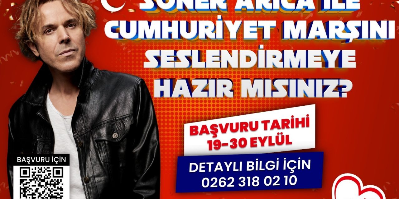 SONER ARICA İLE BİRLİKTE CUMHURİYET MARŞINI SESLENDİRMEYE VAR MISINIZ?