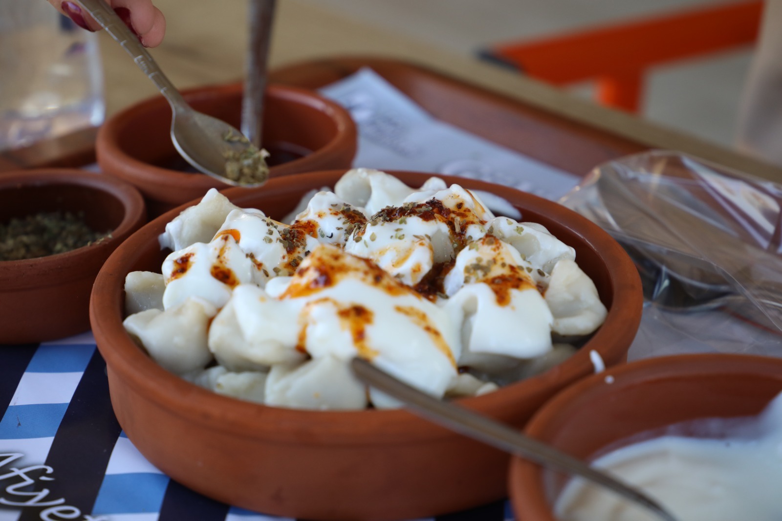 Gülümse Kafenin zengin menüsüne `Manti' lezzeti de eklendi (1)