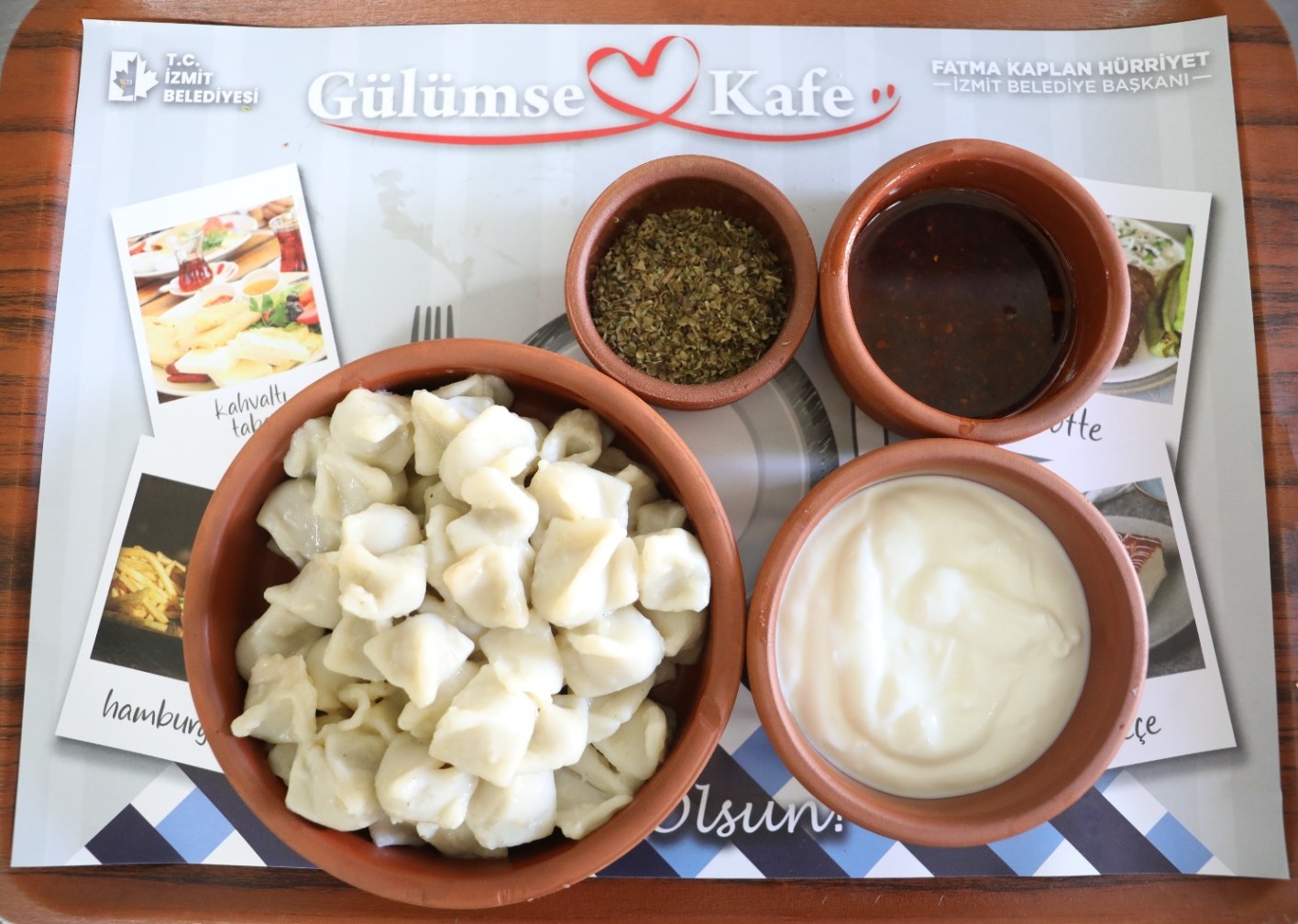 Gülümse Kafenin zengin menüsüne `Manti' lezzeti de eklendi (3)