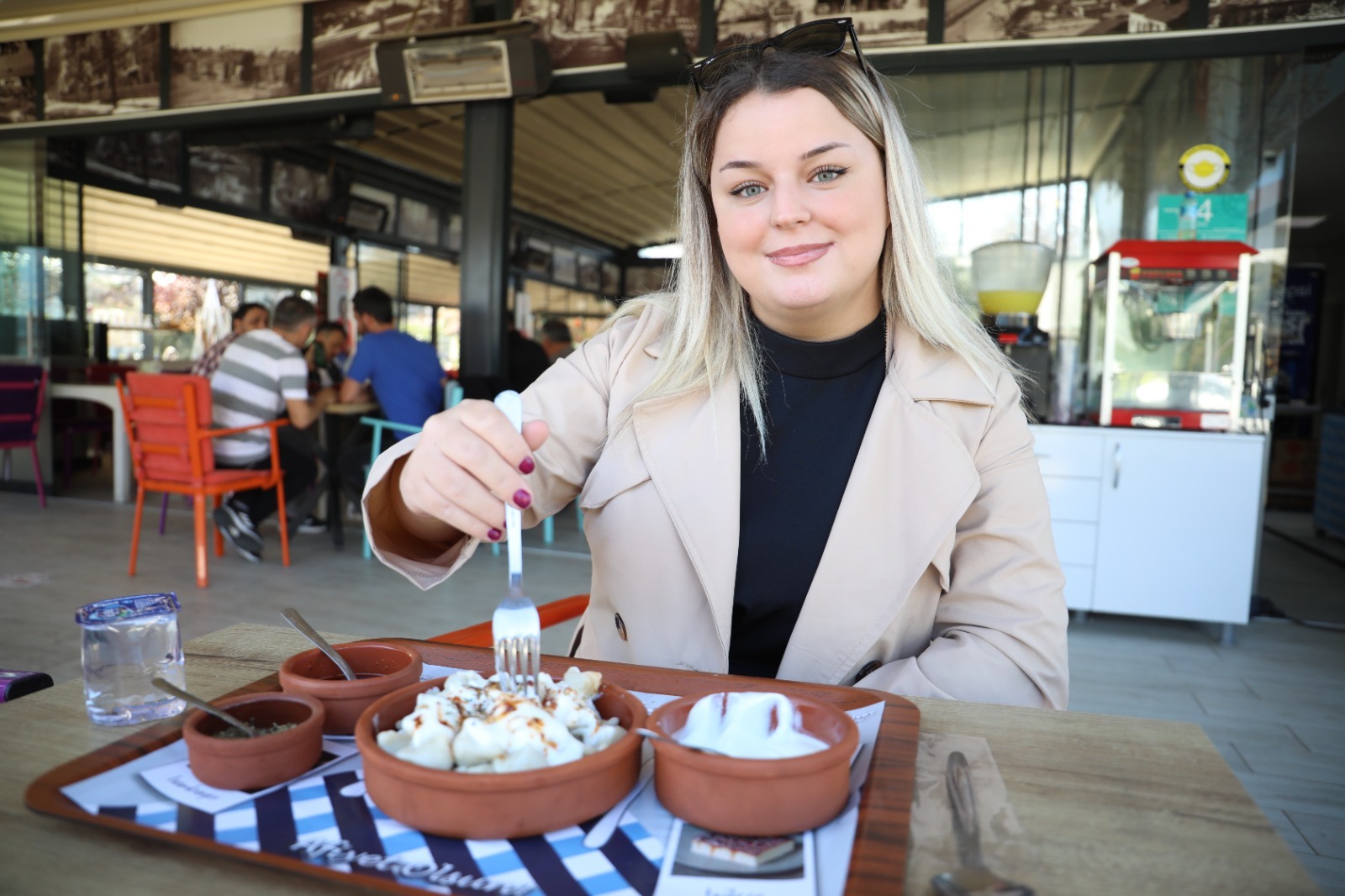 Gülümse Kafenin zengin menüsüne `Manti' lezzeti de eklendi (5)