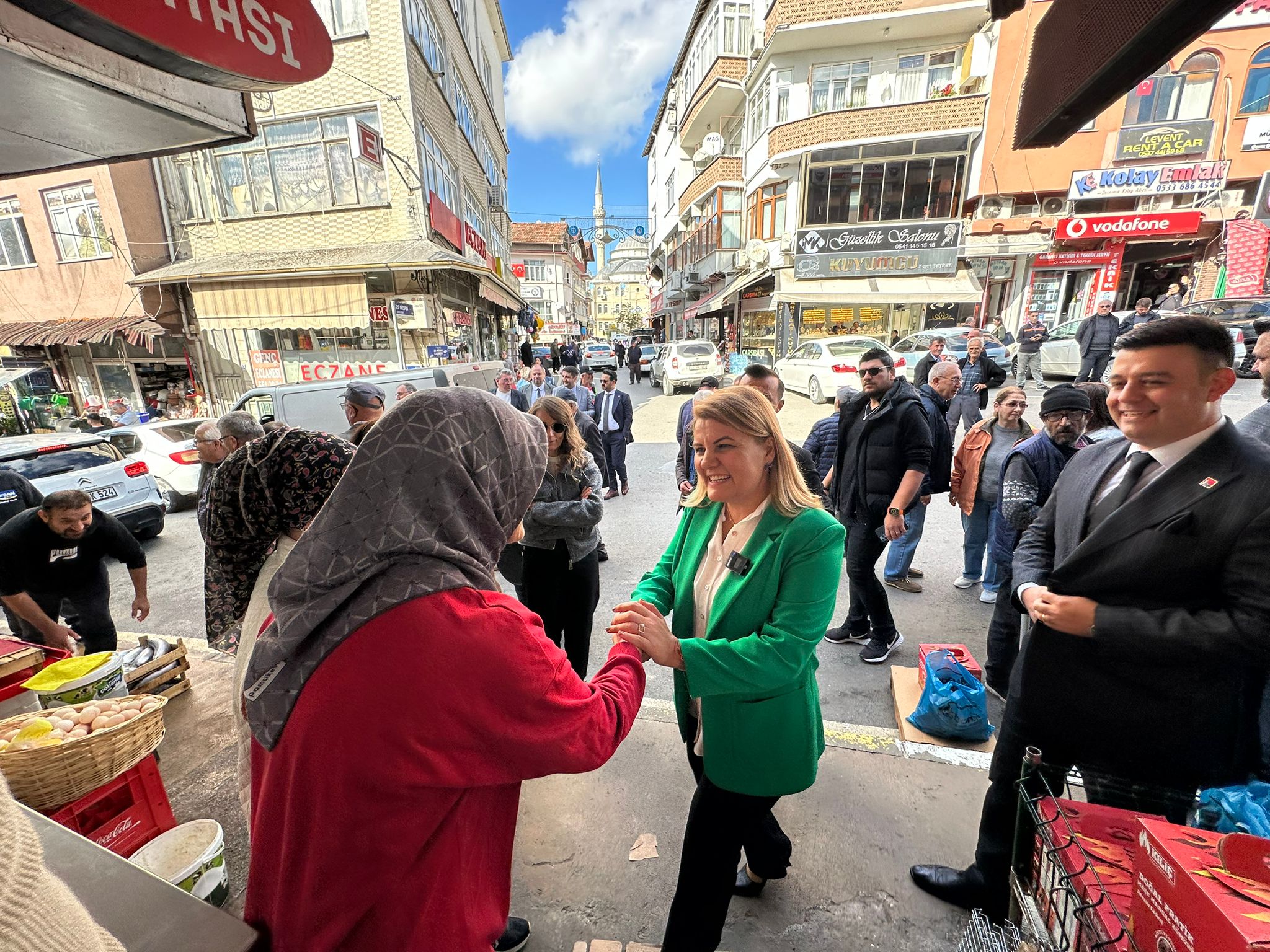 Kandıra'da Başkan Hürriyet'e yoğun ilgi (4)